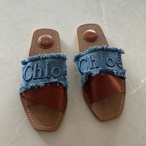 Denim Chloe Sandals